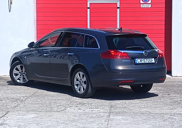 Opel Insignia cena 25500 przebieg: 187000, rok produkcji 2013 z Włocławek małe 16